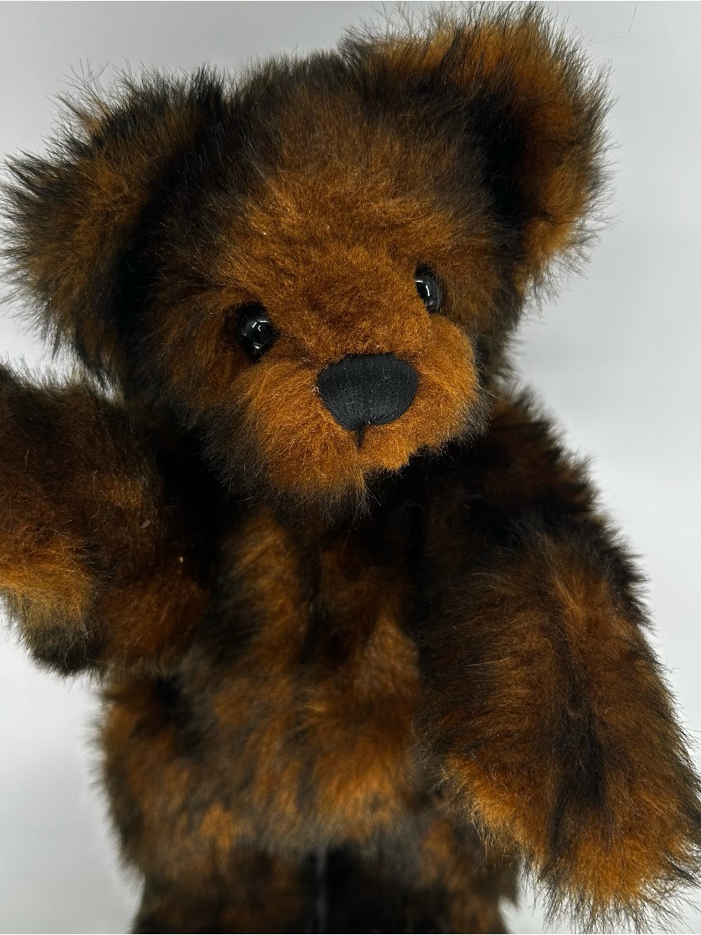 Ashton Drake Gallery Teddy Bears 14” Plush Bear #0156 Brown Black 2000